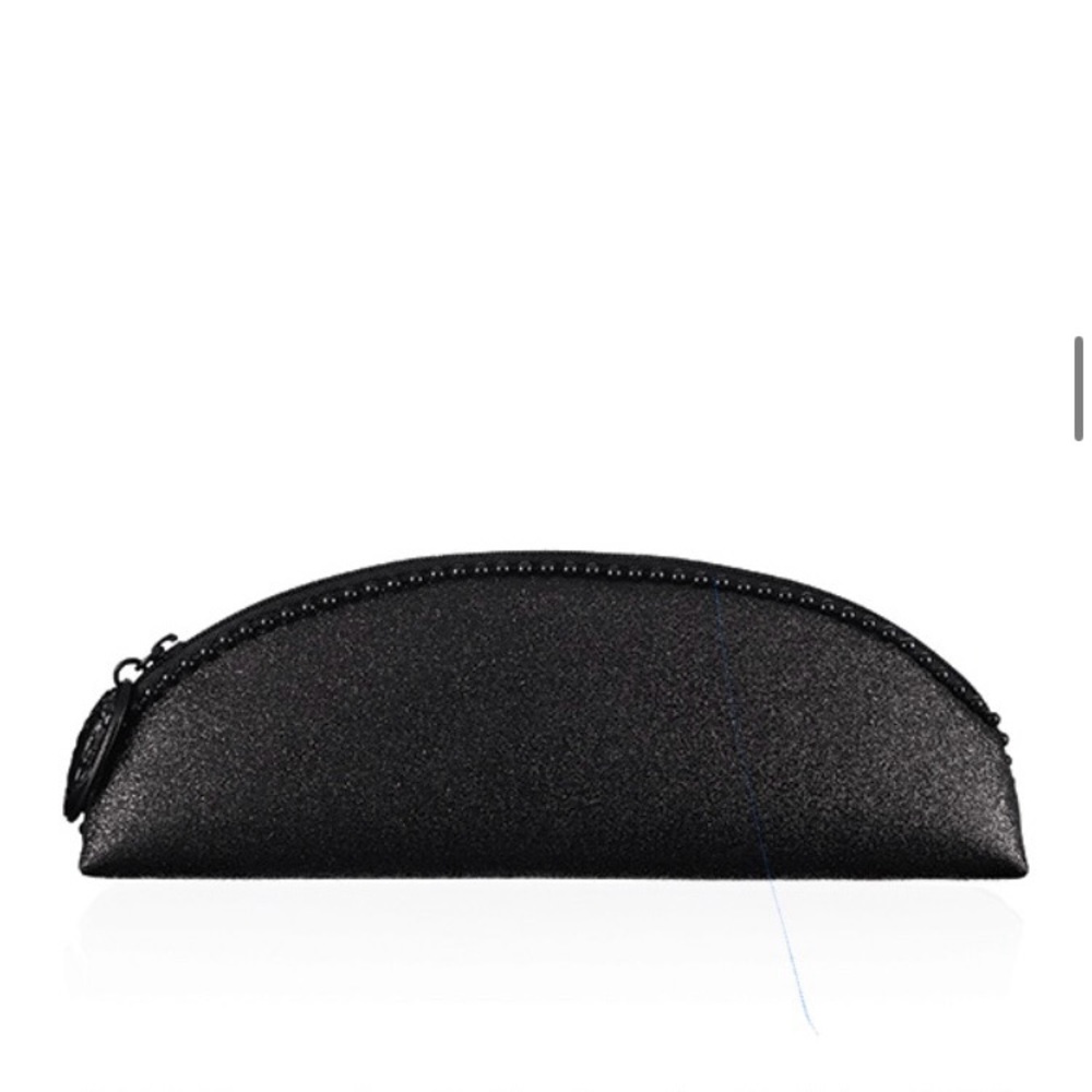 3/$36 - New! Authentic MAC black sparkly makeup brush pouch / bag / case
